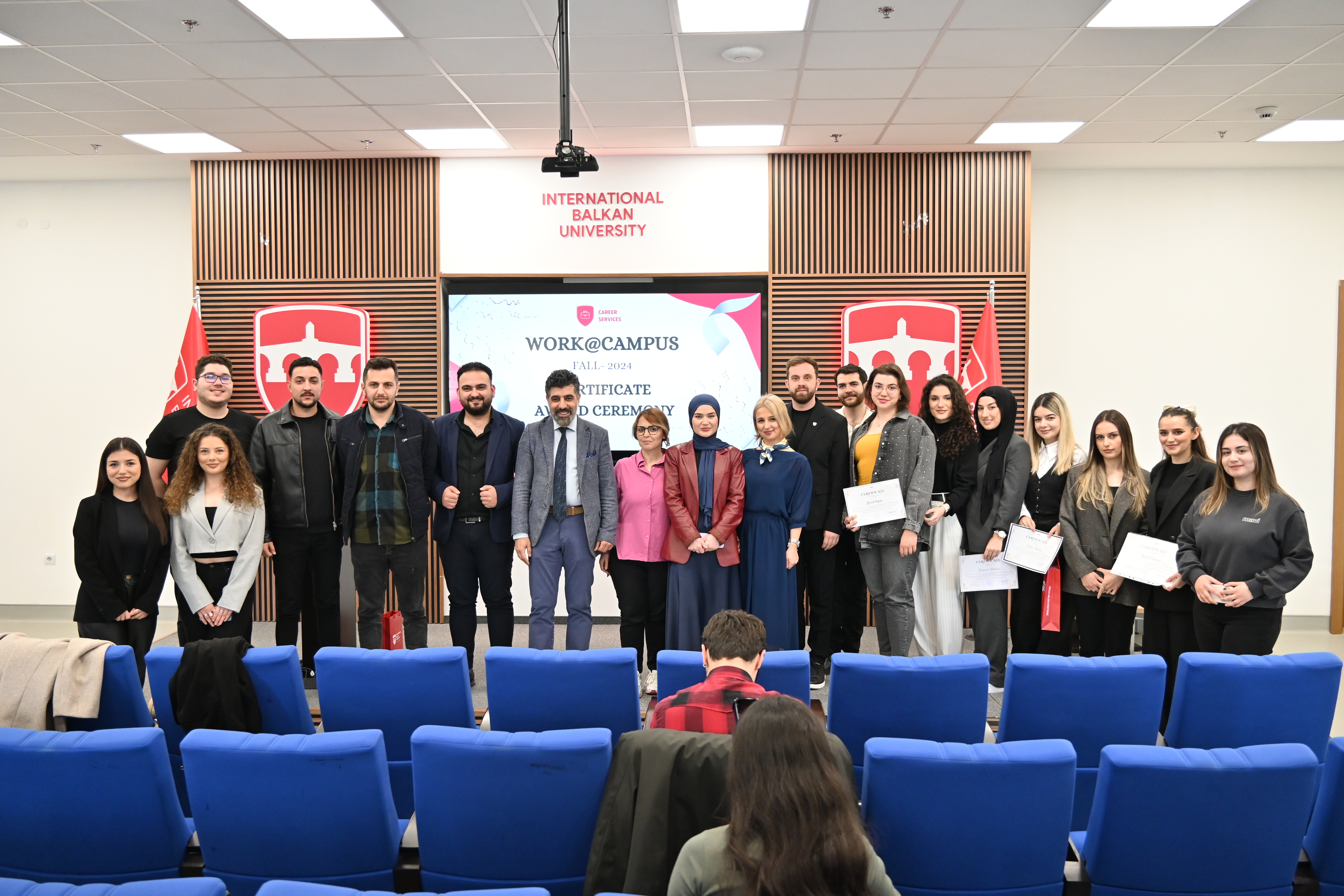  Work@Campus Certificate Award Ceremony Held at IBU
