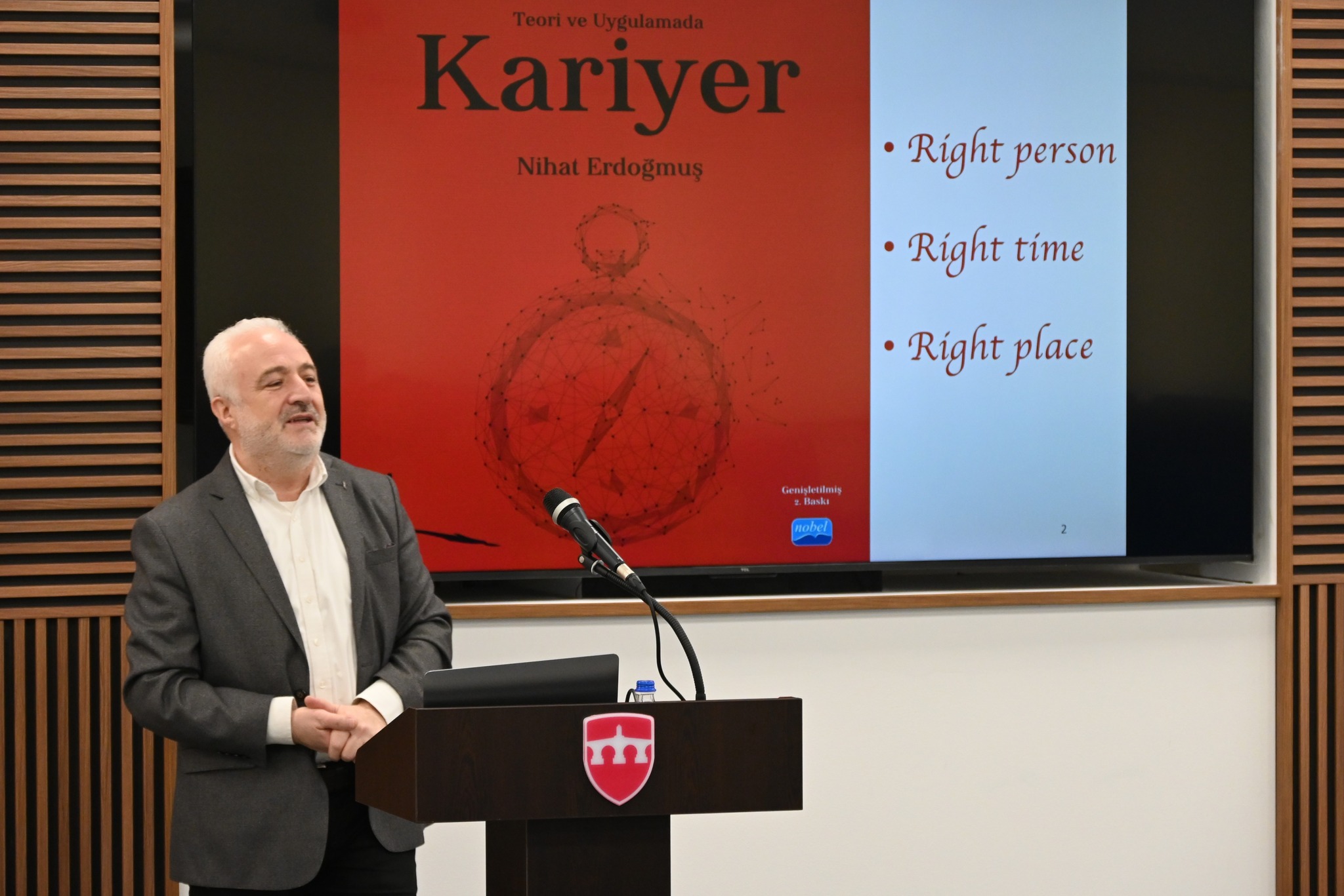 Career Talk on “Career Management in the Digital Era” with Prof. Dr. Nihat Erdoğmuş Held at IBU
