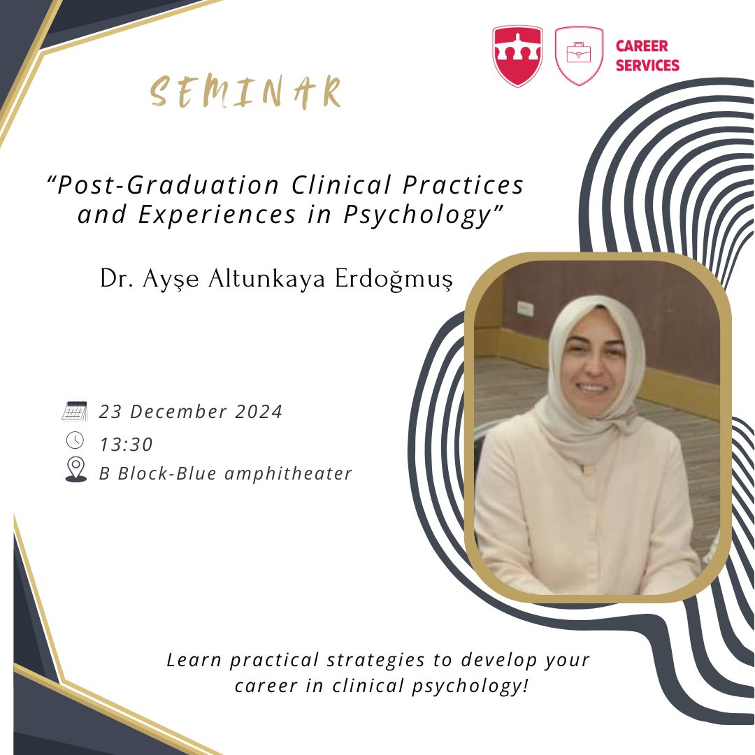 Seminar: “Post-Graduation Clinical Practices and Experiences in Psychology”